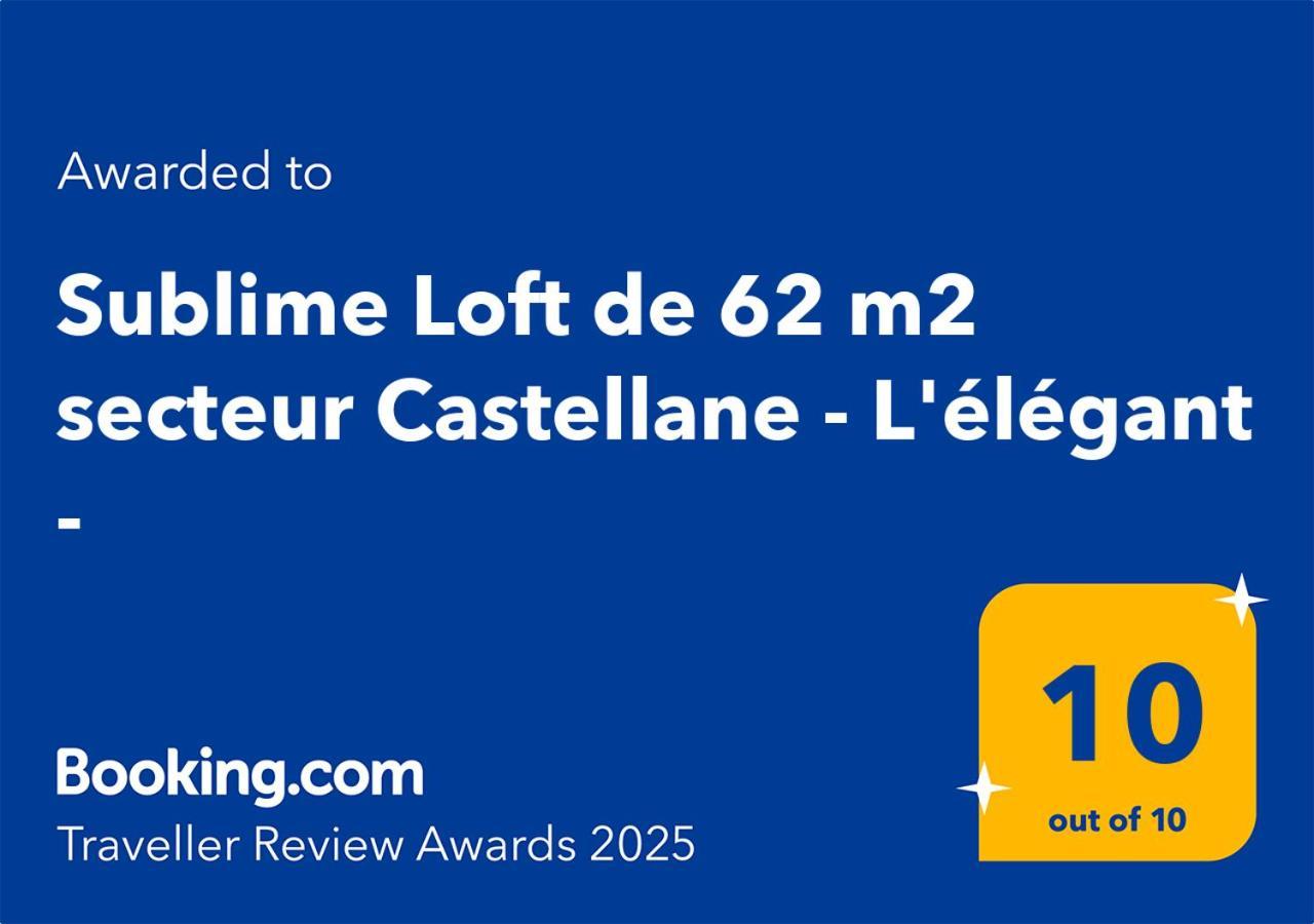 Apartamento Sublime Loft De 62 M2 Secteur Castellane - L'Elegant - Marsella Exterior foto